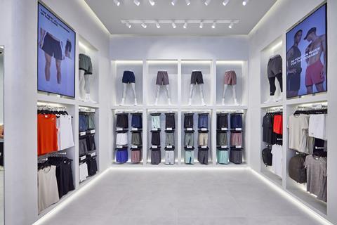 Gymshark Dubai Mall store interior